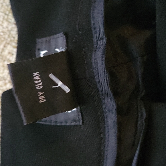 I N C PETITE SZ 10 P BLACK BEAUTIFUL SLACKS NEW WITHOUT TAGS W/ SILVER HARDWARE - Picture 5 of 7